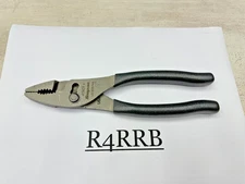 Snap-on Tools USA DARK GREY / TITANIUM 8" Combination Slip Joint Pliers 47ACFDT