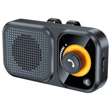 Bluetooth 5.4 Car Speaker Handsfree Car Kit Sun Visor Wireless Audio Receiver