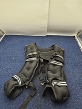 Weighted Vest 30lb Black for Strength Training Men Women Workout Equipment