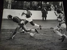 RUGBY LEAGUE MATCH ACTION PRESS PHOTO BRADFORD NORTHERN V HULL 5TH FEB 1978 (2)
