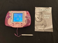 LeapFrog Leapster 20209 Learning Game System - Pink Edition, Tested  Working