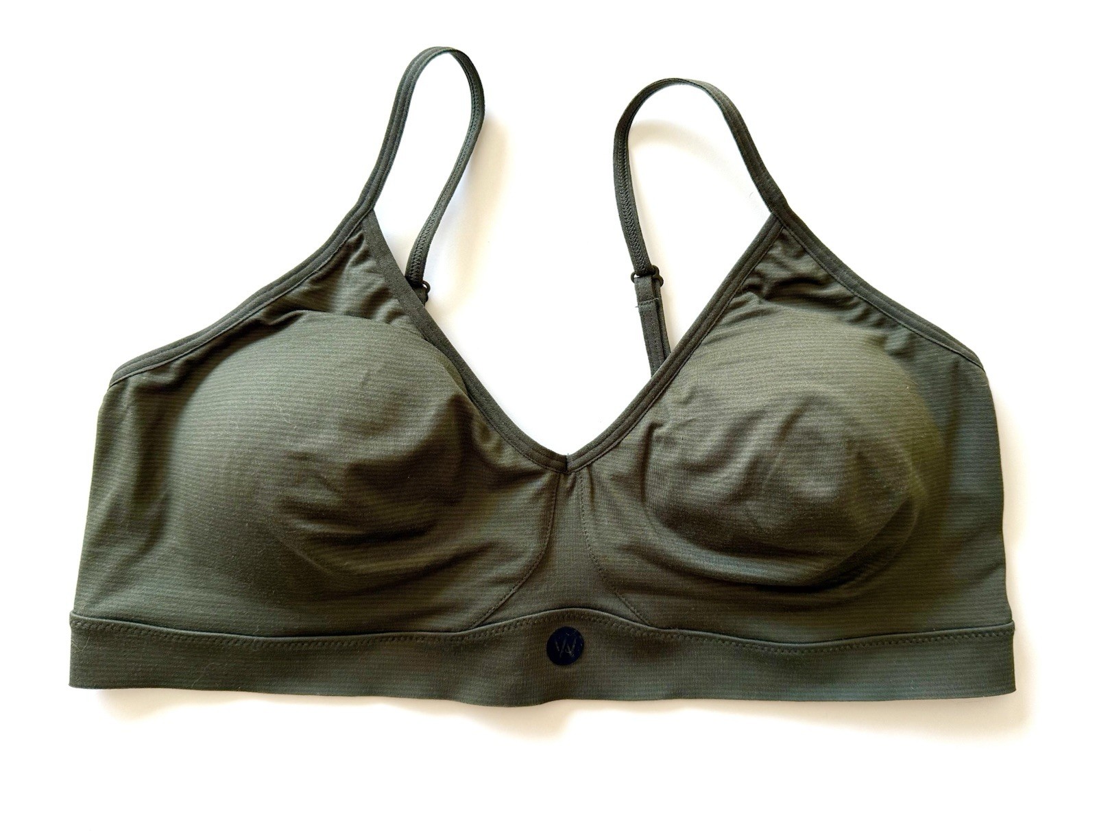 Whoop Bralette 4.0 Lounge Sports Bra Dark Green Size L Sensor Enabled