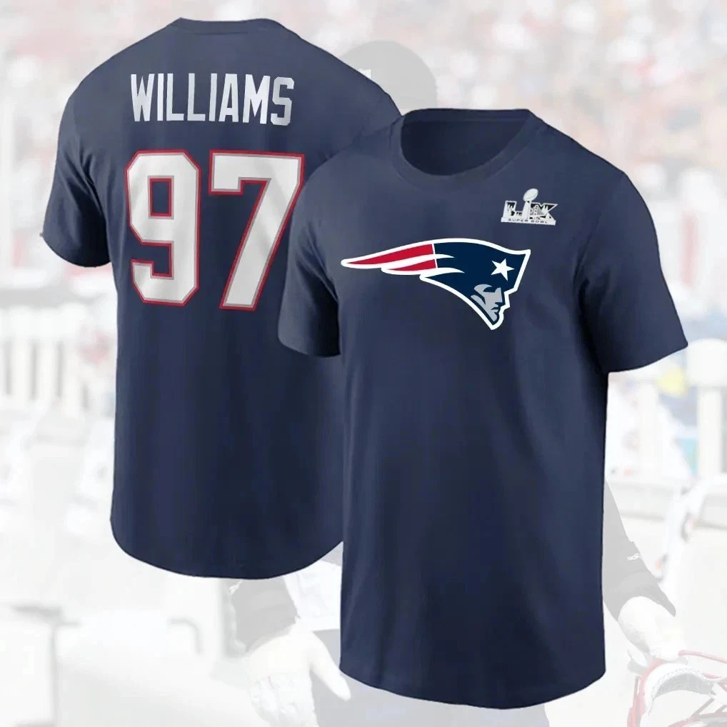Milton #97 Williams 2025 Champs Name & Number Gift For New England Fans