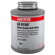 235005 Loctite Anti Seize Lubricant,Silver grade anti-seize,1 lb brush top