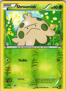 Shroomish 6/111 XY - Furious Fists Pokemon TCG LP