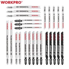 WORKPRO 25tlg. Stichs&auml;gebl&auml;tter Set T-Schaft Stichs&auml;gebl&auml;tter aus HSS/BIM/HCS