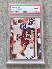 2006 FLEER ULTRA KURT WARNER #3 PSA 10 GEM MINT POP 2!