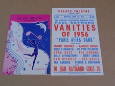 Paul Raymond's - Vanities Of 1956 - Palace Theatre, Leicester Programme + Flyer