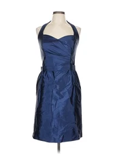 NWT Alfred Sung Women Blue Cocktail Dress 12