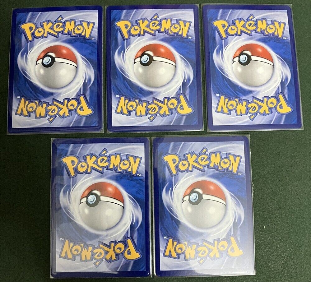 Pokemon S-Chinese 5 Cards CSM2.5C Eevee Flareon Vaporeon Jolteon