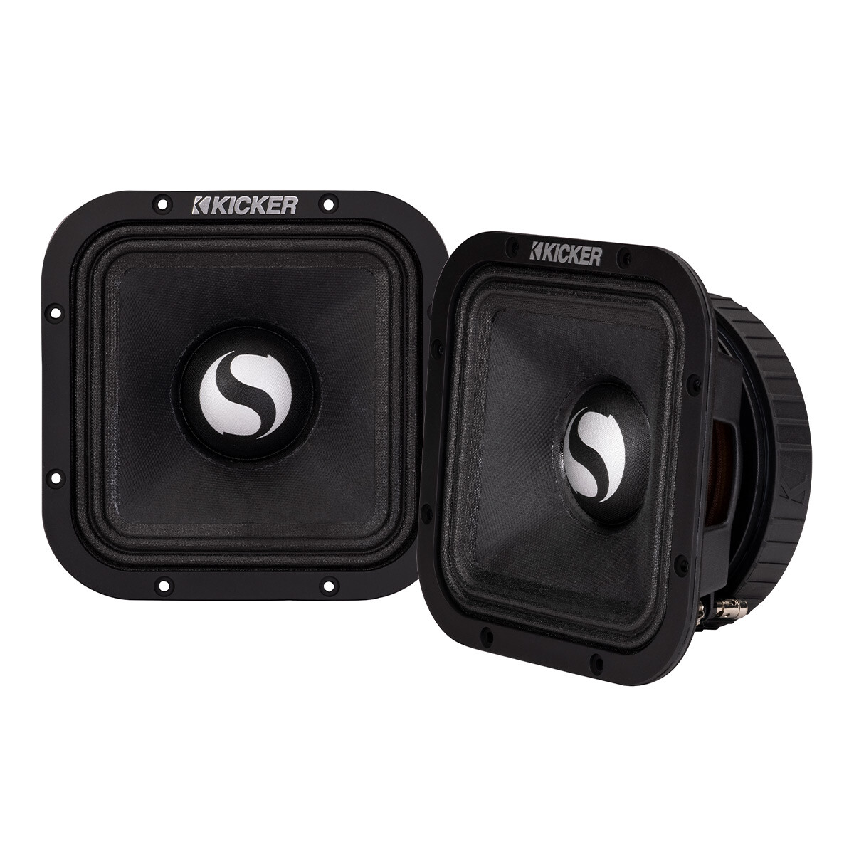 Kicker 49ST7MR8 Серии 7 Street - Квадратные среднечастотные динамики на 8 Ом - Пара 23490₽
