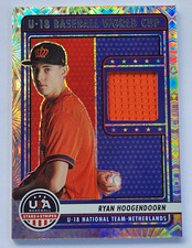 2023 Panini USA Stars & Stripes U-18 Fireworks Ryan Hoogendoorn # U-18-CH