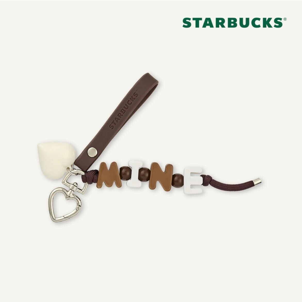 【韓国スタバ】25WhiteDay★Mine Multi Keychain Starbucks Korea 2025 SS Love Mine Multi Keychain MD 2 types