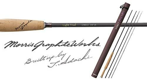 Morris Graphite Works4S-6106（50T)6’10” MORRIS Graphite Works Light Trail LT 764-6 Trout Fly rod Toshio