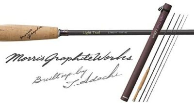 MORRIS Graphite Works Light Trail LT 764-6 Trout Fly rod Toshio