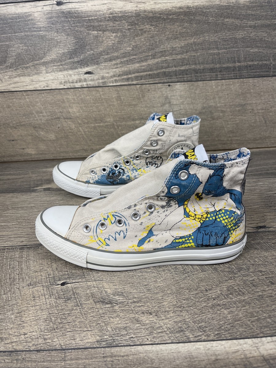 Converse All Star Chuck Taylor BATMAN Hi Top Sneakers Size Mens