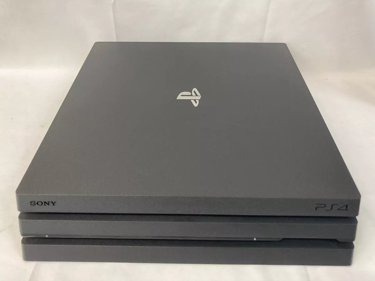 Sony PlayStation 4 PS4 Pro 1TB CUH-7100B Jet Black Game Console Full  Accessories