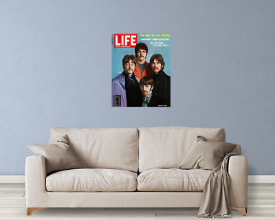 24x30 Gloss Poster Beatles Paul McCartney John Lennon Life