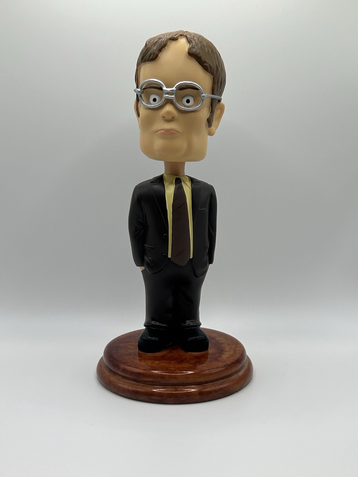 Dwight Schrute Bobblehead The Office TV Show Gift Desk Prop Toy Dunder Mifflin