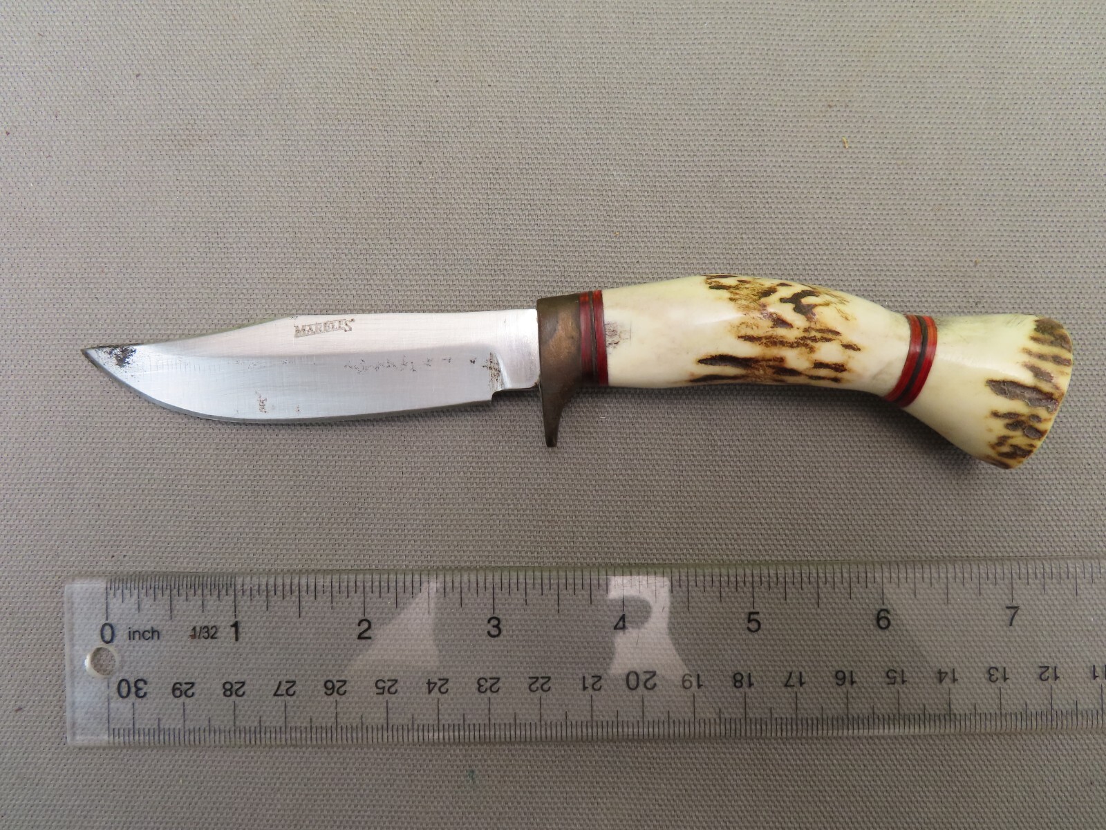 Marbles USA Fixed Blade Hunting Knife Vintage eBay