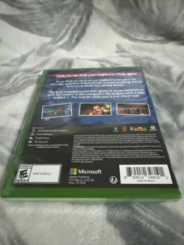 Hello Neighbor 2 - Xbox One e Xbox Series X - Nuovo sigillato - Foto 3 di 5