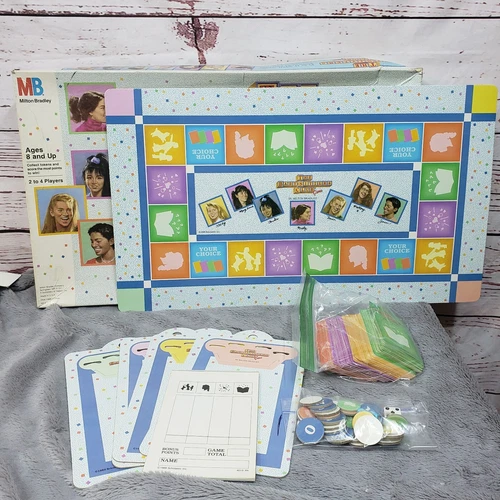 Vintage 1989 The Babysitters Club Board Game By Milton Bradley - No Pawns