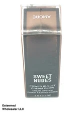 HUDA Beauty Sweet Nudes Power Bullet Cream Glow Cream Lipstick Arome 0.1oz