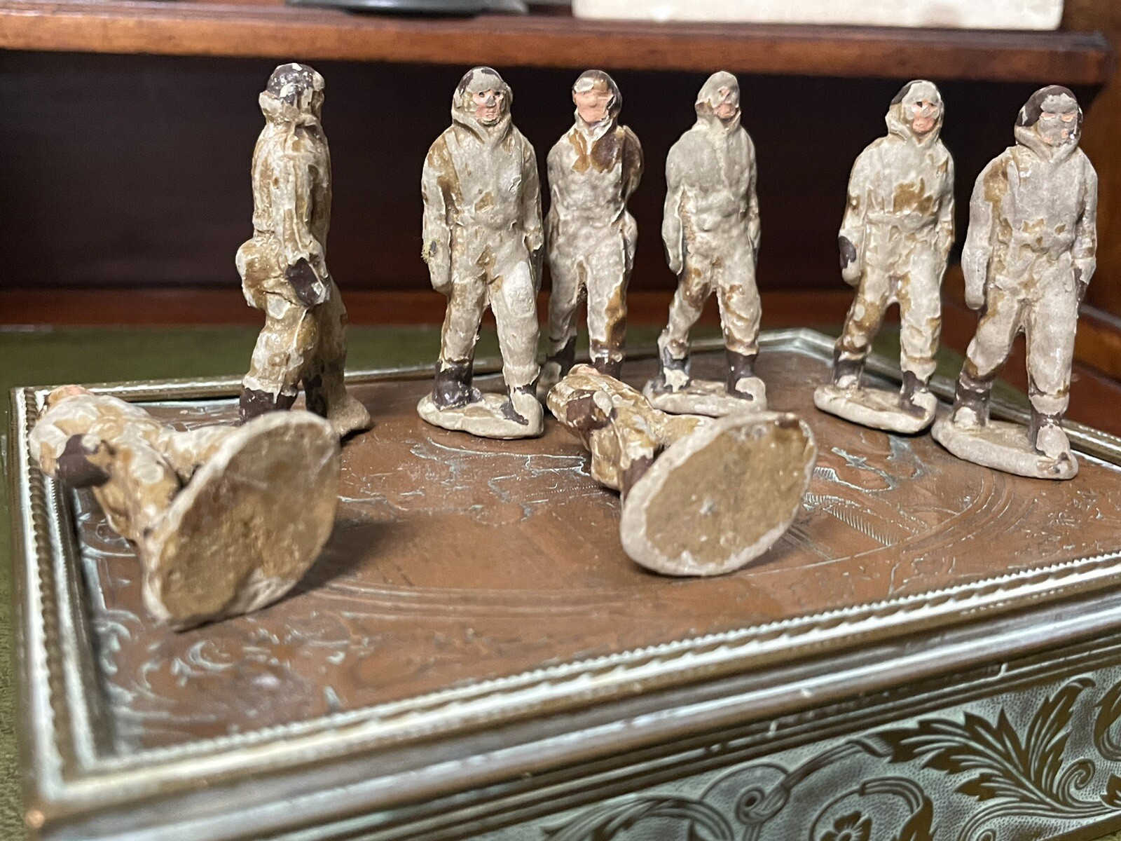 vintage toy soldiers eBay