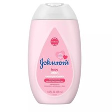 Johnson's Moisturizing Pink Baby Lotion with Coconut Oil 13.6 Fl. Oz