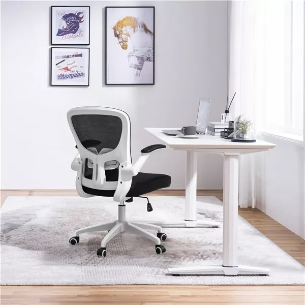 Home Office Desk Chair Computer Chair with Adjustable Arms Lumbar