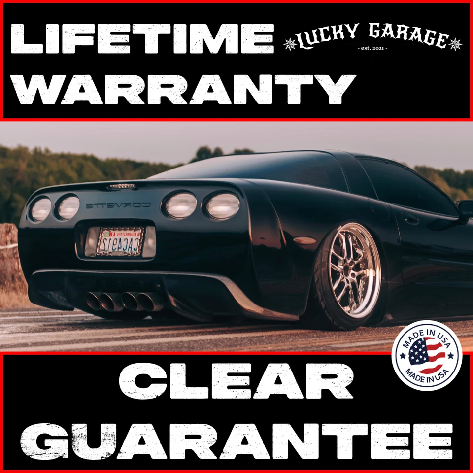 NEW! 4x 97-04 C5 Corvette Clear Tail light lens - AUTHENTIC! THE ORIGINAL CLEARS - Image 3 of 4