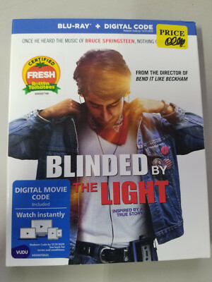 Blinded by the Light Blu-ray (Viveik Kalra, Hayley Atwell, ) w/ Slipcover used