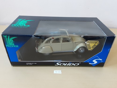 Solido-Prestige - Scale 1/17 - Citroën 2CV 1966 - Blue - Catawiki