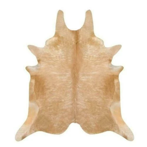 Fell- & Kunstfell-Teppiche aus Kuhfell in Beige