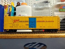 Libby's 50' Plugdoor Insulated Mech Reefer HO Scale Knuckle Car #TLDX 37 No Box