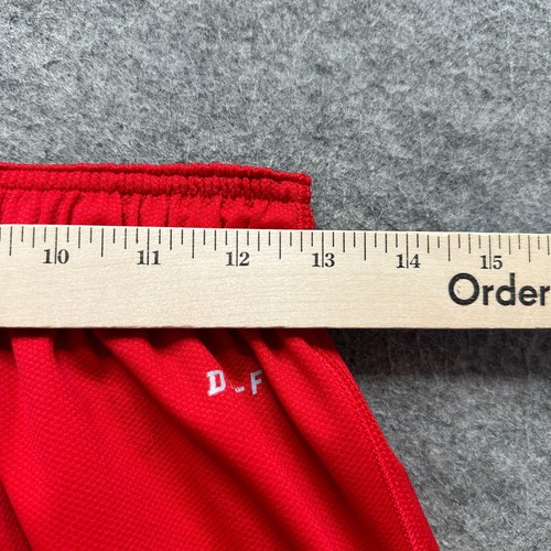 Georgia Bulldogs Nike Basketball Shorts Men Small Red 11" Athletic Knit - Picture 13 of 17