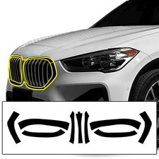 Fits BMW X1 2020-2022 Grille Chrome Delete Decal Blackout Vinyl Film