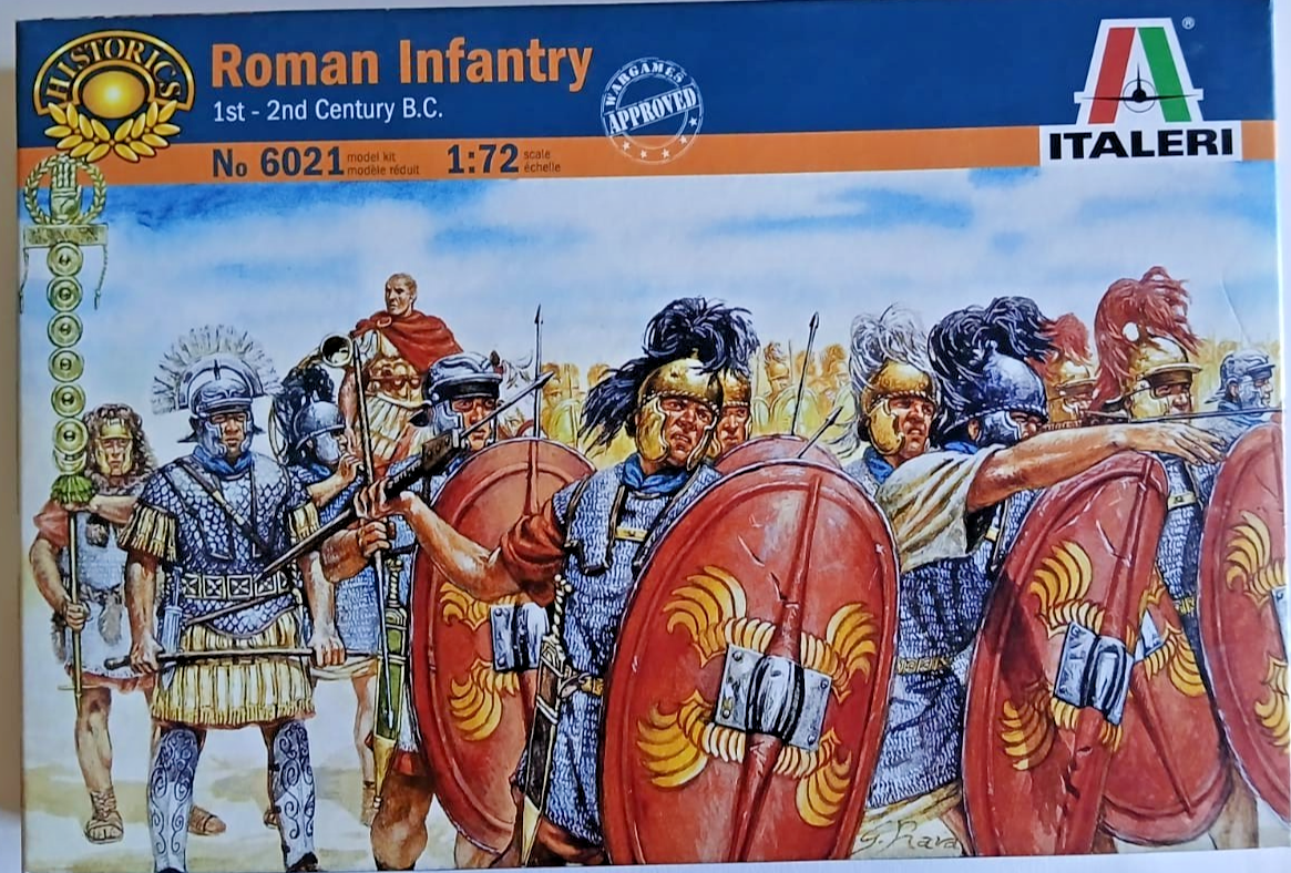 Italeri Soldiers 6021 - Roman Infantry - 1st-2nd Century B.C. - Scale 1/72