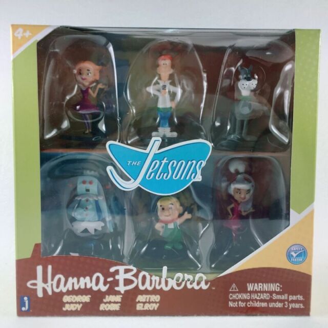 Hot The Jetsons Hanna-Barbera Collector Mini PVC FIGURE Garage Kits Doll Model