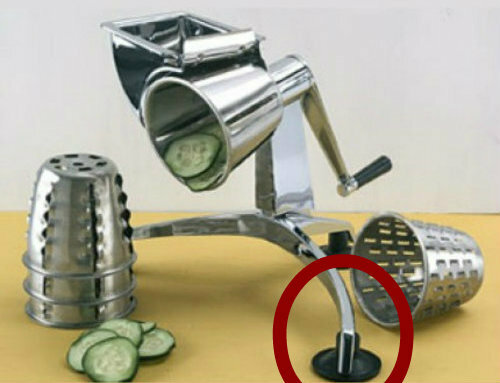 Saladmaster Health Craft Food Cutter Parts ROUND SUCTION CUP 1/4" HOLE