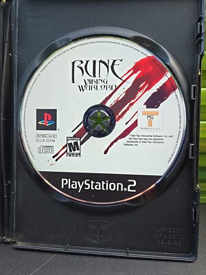 Rune: Viking Warlord (Sony PlayStation 2, 2001) DISC ONLY.