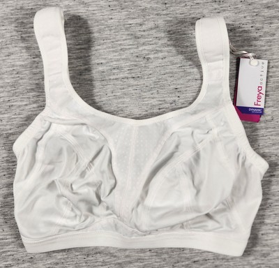 Freya Dynamic Wireless Sports Bra with Racer Back Conversion Womens Size 28K