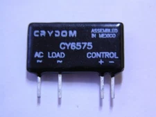 2 Crydom ASO241 / CY6575 4-10VDC Control 12-280VAC Load Mini SIP Solid State Rel