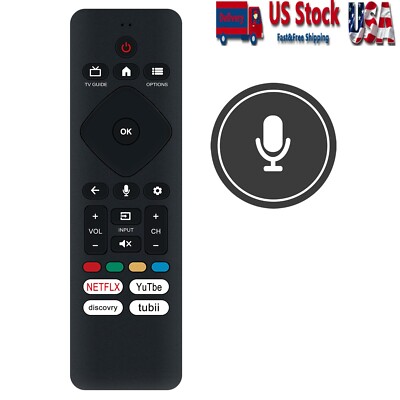 New URMT26CND002 Voice Replace Remote Control for Philips TV 55PUL7672 55PUL7672