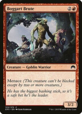 BOGGART BRUTE X 4 N/M- MAGIC ORIGINS MAGIC THE GATHERING