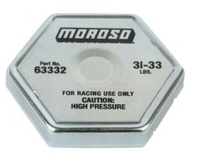 Moroso 63332 Radiator Cap 31-33 Psi Hexagon