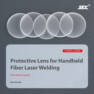 US Stock 5Pcs Protective Lens for SFX Fiber Laser Welder Laser Welding Machine