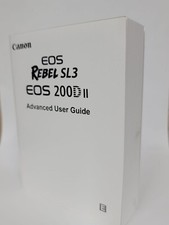 Canon Rebel SL3 Instruction Owners Manual EOS 200D II Book NEW