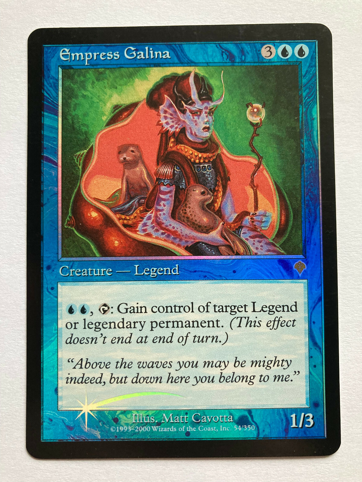 MTG - Foil Empress Galina - Invasion - NM
