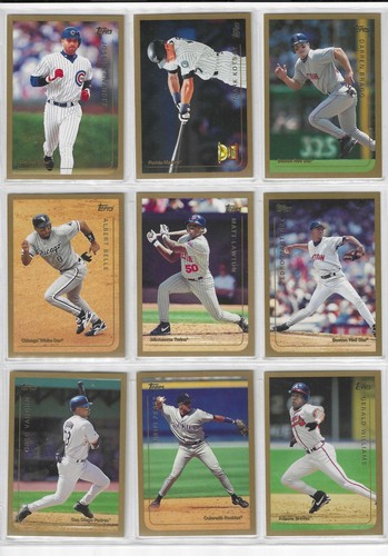 1999 Topps Baseball singles #1 - #242 U-Pick to complete set - Picture 178 of 449